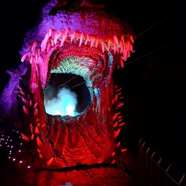 Nijigen no Mori, Godzilla Interception Operation Awaji, Night View