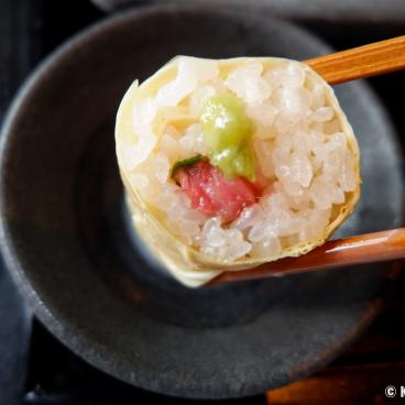 Restaurant Nikko Yubamaki Zen, Yuba and Tochigi beef maki
