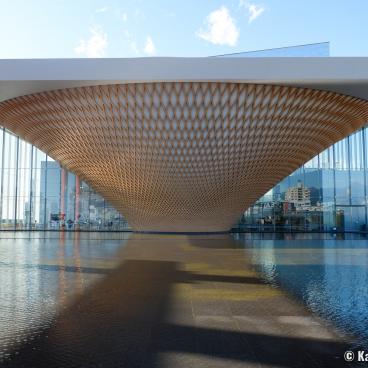 View of the Mt. Fuji World Heritage Centre (Shizuoka)