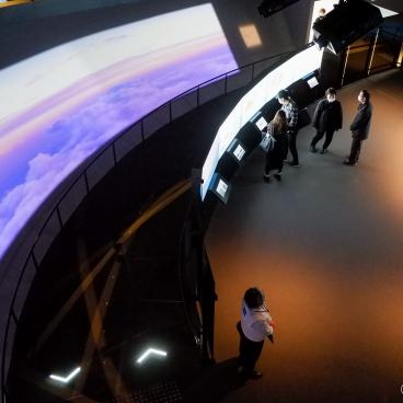 Virtual climbing of the Fuji-san at Mt. Fuji World Heritage Centre (Shizuoka) 2