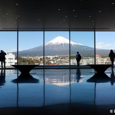 View on Mount Fuji from the Mt. Fuji World Heritage Centre (Shizuoka)