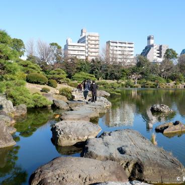 Kiyosumi Teien, Stone steps Isowatari