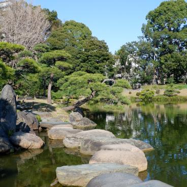 Kiyosumi Teien, Stone steps Isowatari 2