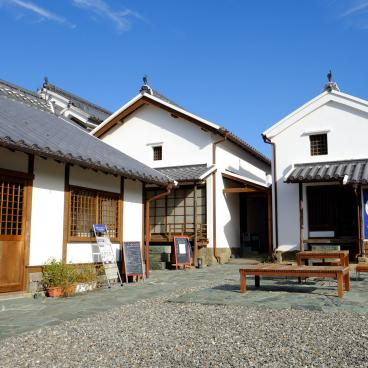 Udatsu no Machinami (Shikoku), A tea house installed in an old traditional house