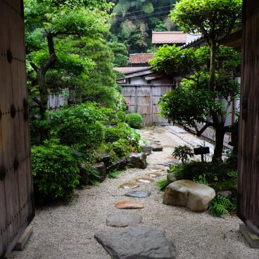 Iwami Ginzan (Chugoku), Traditional garden