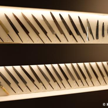 Sakai-Tohji Knife Museum, Exhibition of Japanese blades
