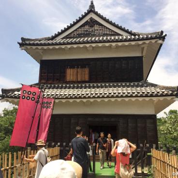Ueda Castle (Nagano), Guided tour of a turret