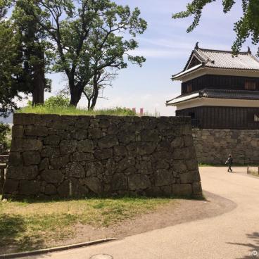 Ueda Castle (Nagano), Turret and fortification wall 2