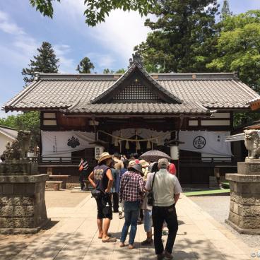 Ueda Castle (Nagano), Shinto shrine in the feudal castle's grounds 3