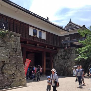 Ueda Castle (Nagano), Gate and fortified wall
