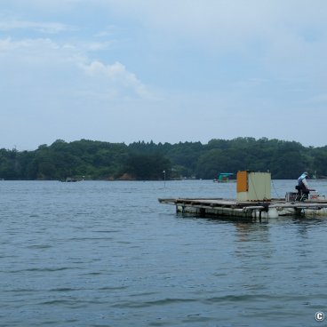 Mie prefecture, Boat ride and fishing session with an Ama diver off to Wagu port (Shima) 3