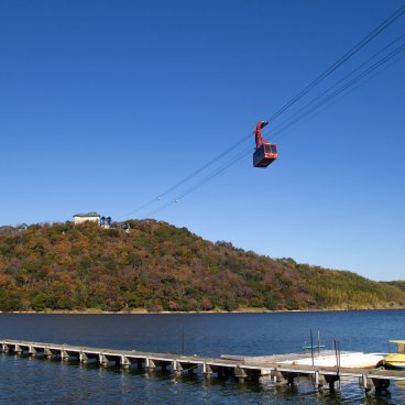 Kanzanjicho (Hamamatsu), Ropeway above Lake Hamana