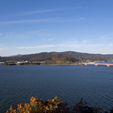 Observatory on Lake Hamana-ko at Kanzan-ji temple (Hamamatsu)