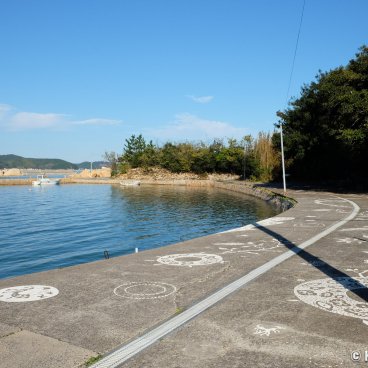 Inujima "Art House Project", Paintings "Listen to the Voices of Yesterday Like the Voices of Ancient Times" by Yusuke Asai 2