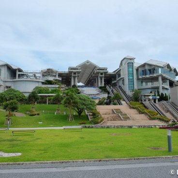 Okinawa Churaumi Aquarium, View on the Ocean Park Expo
