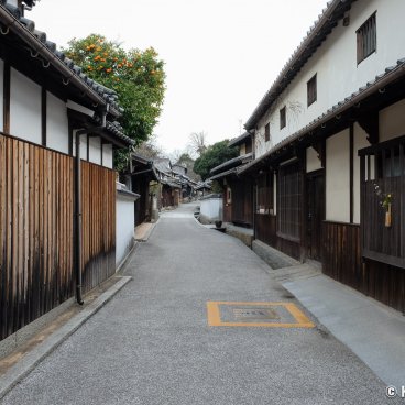 Setouchi Triennale, Honjima island, A street in the traditional port district