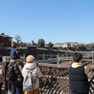 Nippori Station (Tokyo), Densha Otaku on Shimogoindenhashi 3