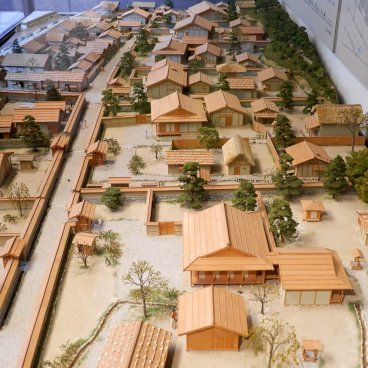 Ichijodani Asakura Clan Ruins (Fukui), Model scale of the city at its prime