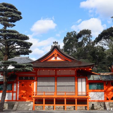 Yoshida-jinja (Kyoto), Honden main hall