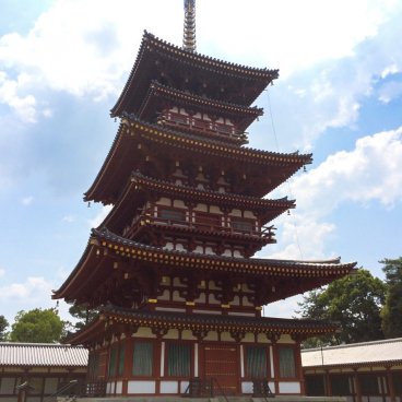Yakushi-ji (Nara), Saitô western pagoda