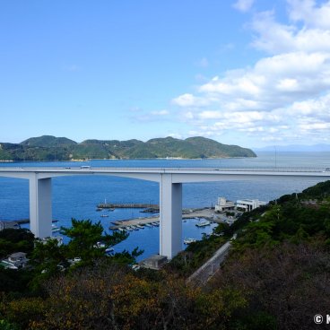 Naruto Whirlpools, Onaruto-kyo bridge from Awaji's side