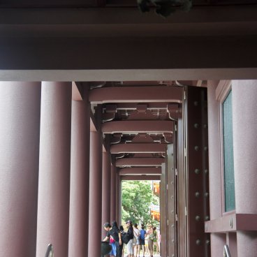 Tocho-ji (Fukuoka), Corridor in the main hall