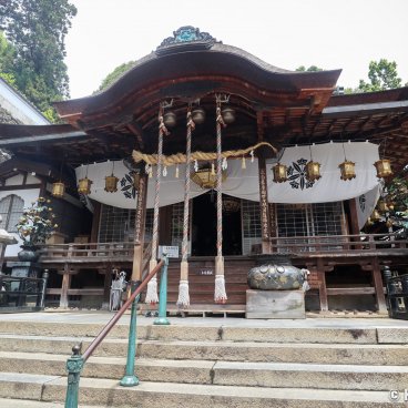 Hozan-ji (Nara), Haiden pavilion