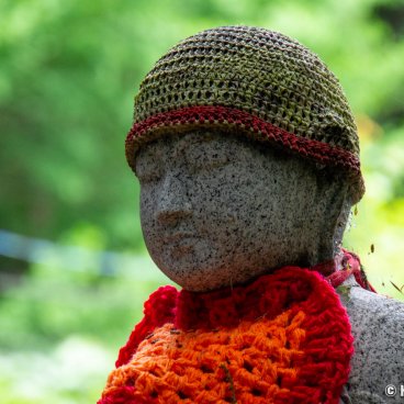 Hozan-ji (Nara), Jizo statue at the temple