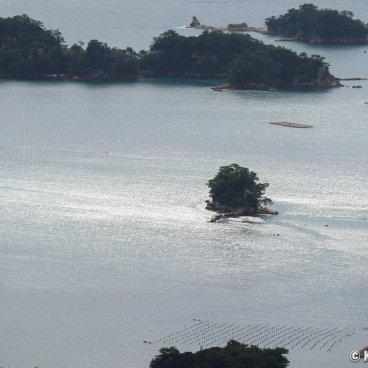 Kujukushima Islands, Bay and oyster farms 
