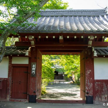Josho-ji (Kyoto), Yoshino-mon gate at the entrance of the temple