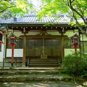 Josho-ji (Kyoto), Pavilion dedicated to Tsunetomi Dai Bosatsu
