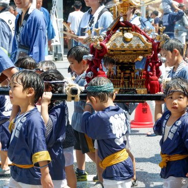 Fukagawa Hachiman Matsuri, Children's mikoshi procession 2