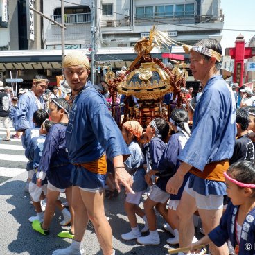 Fukagawa Hachiman Matsuri, Children's mikoshi procession 3