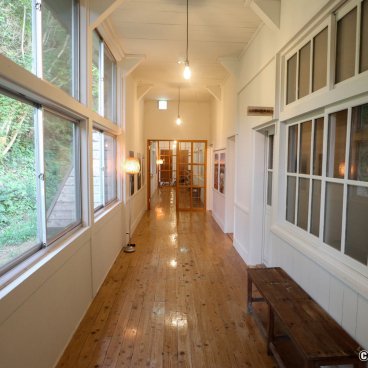 Nordisk Village on Goto Islands, Shared spaces in the former school building 2