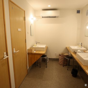 Nordisk Village on Goto Islands, Shower room in the main building