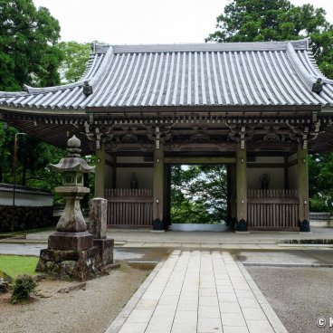 Kongosho-ji (Mount Asama in Ise), Niomon Gate