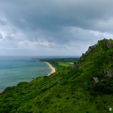Hirakubo (Ishigaki), Panorama on the northern end of the island