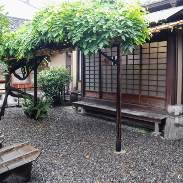 Kawai Kanjiro’s House (Kyoto), View on the inner courtyard 2
