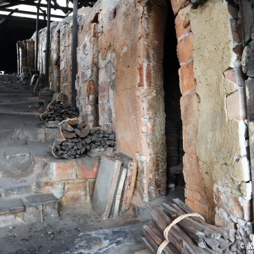 Kawai Kanjiro’s House (Kyoto), Old kilns at the workshop