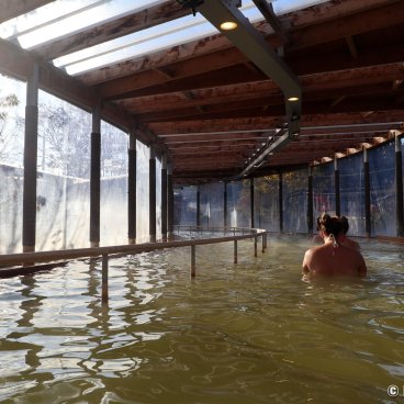 Kur Park Nagayu (Taketa, Oita), Inside the spa resort