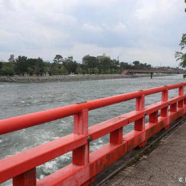 Mount Daikichi (Uji), View on the Uji River 2