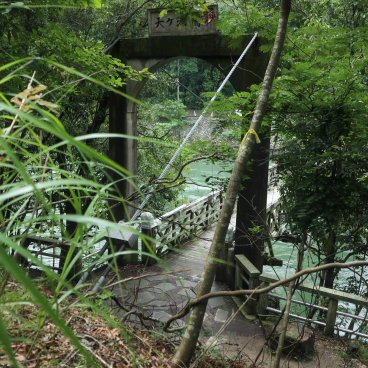 Mount Daikichi (Uji), View on the Amagasetsuri Bridge