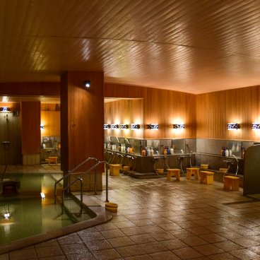 Atsumi Onsen Bankokuya (Tsuruoka), Showers and baths