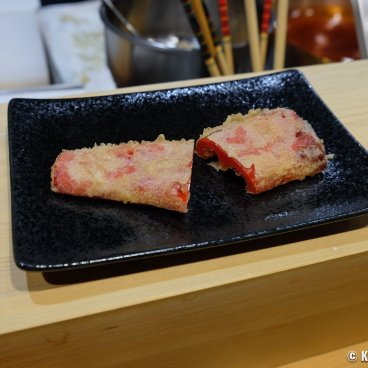 Tempura Tobari, Red pepper tempura