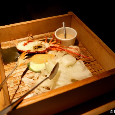 Resort Kumano Club, Kaiseki dinner at the hotel 2