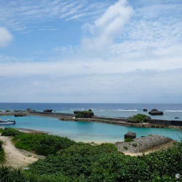 Higashi-Hennazaki Cape (Miyako-jima), Bora fishing port