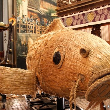 Sawara (Katori, Chiba), Decoration of the Sawara Matsuri at the Daishi Kaikan Museum