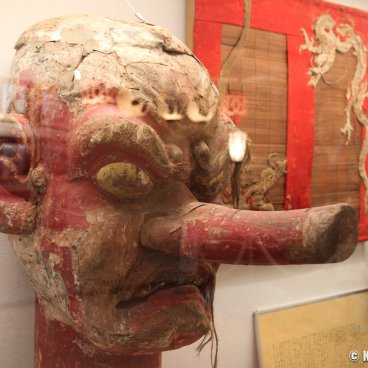 Sawara (Katori, Chiba), Tengu sculpture at the Daishi Kaikan Museum