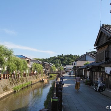 Sawara (Katori, Chiba), Street of the preserved district on the bank of the waterway 2