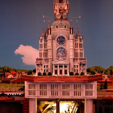 Small Worlds Tokyo (Odaiba), Miniature imaginary village of Western inspiration